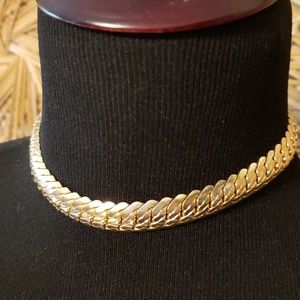 Gold Costume Necklace